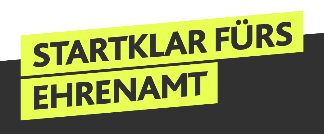 Text: Startklar fürs Ehrenamt