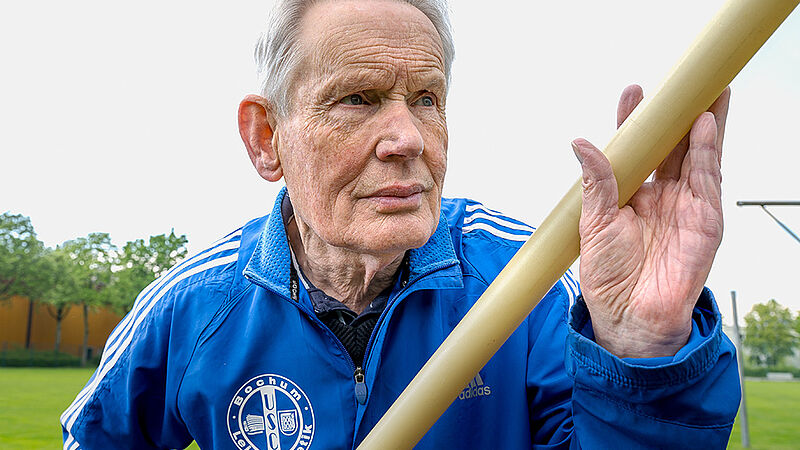 Gerd Weißpfennig Ehrenvorsitzender und Pressewart des USC Bochum 