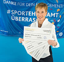 Ziehung der Gewinner-Vereine