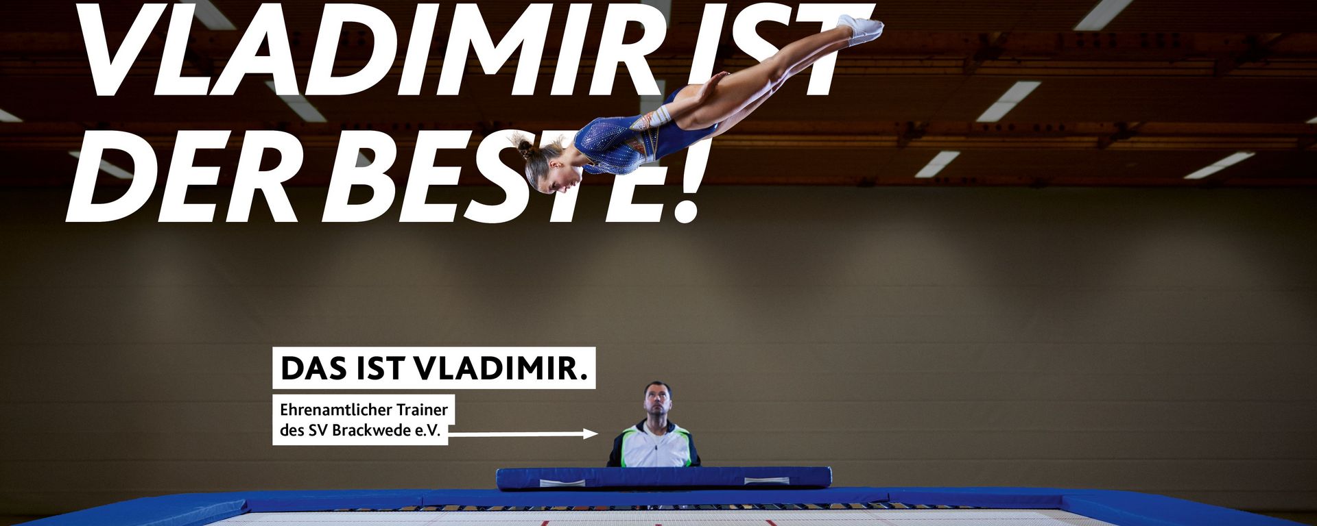 Motiv der Offensive #SPORTEHRENAMT: Vladimir ist der Beste!