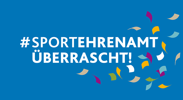 Sportehrenamt überrascht!