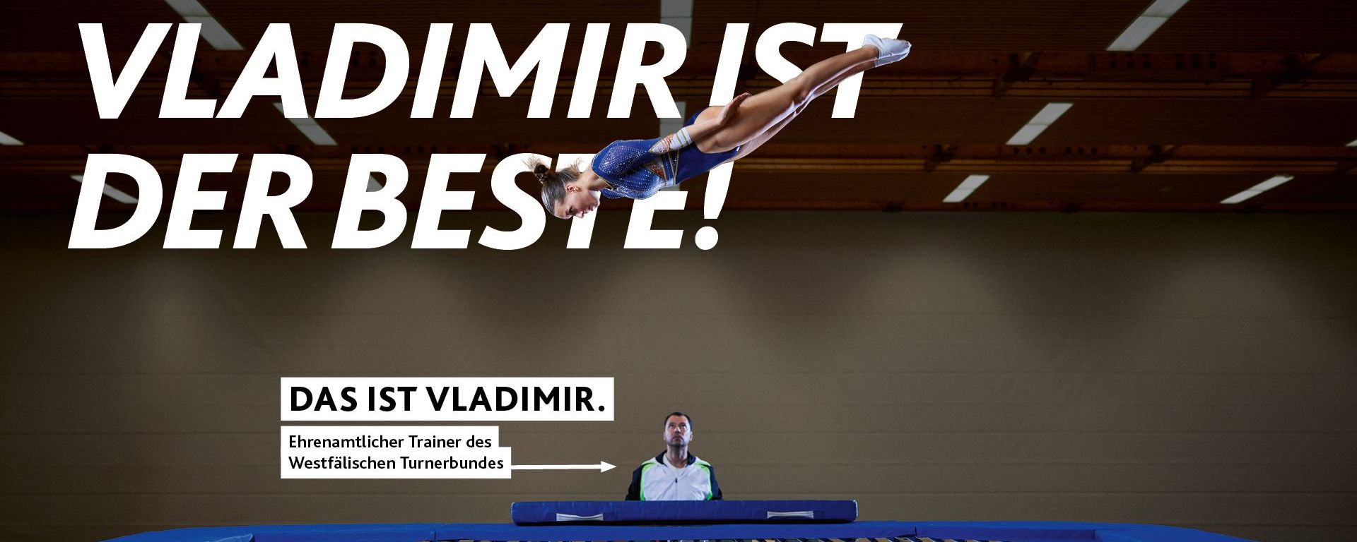 Motiv der Offensive #SPORTEHRENAMT: Vladimir ist der Beste!