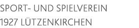 Sport- und Spielverein 1927 Lützenkirchen 